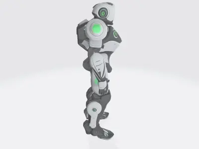 future robot v2 3D model