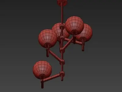 Chandelier Jade 3D model
