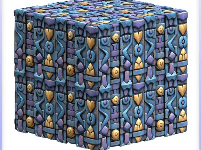 Stylized Wall Seamless Texture Texture 25