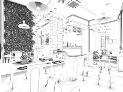 Business - Food Beverage - 1039 3D model