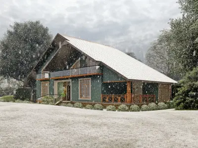 Exterior Scene-4 for Lumion 3D model
