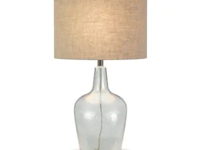 Jaran Silver Table Lamp 3D model