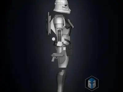Animated ARC Trooper Armor Accessories 3D print model