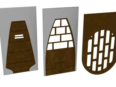 Rancor Keeper Door 1-6 scale Hottoys 3D print model