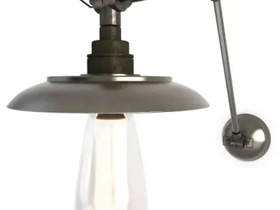 Industrial Wall Lamp Reznor 3D model