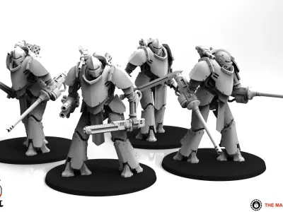 Feudal Guard - Walker Mk3 3D print model