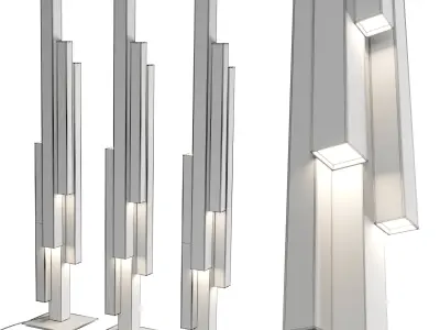 Manhattan Cattelan Italia Floor Lamps 3D model