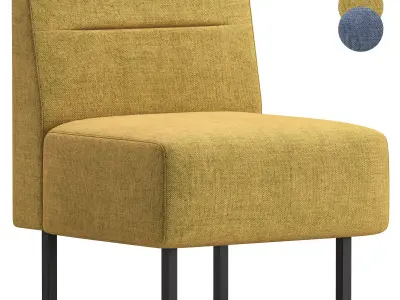 Armchair Sandge Textile 3D model