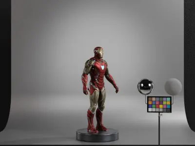 Iron Man - MK85 Low-poly 3D model