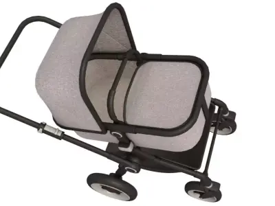 Baby Stroller 3D model