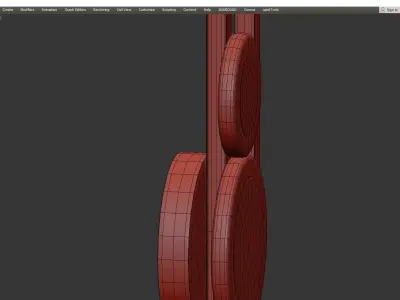LAKKA WALL Low-poly 3D model