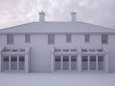 British House Bosc 2B 3D model