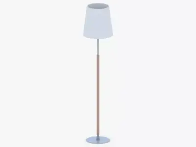 1422 - Floor Lamp Low-poly 3D model