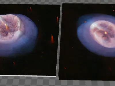 THE INKY ABYSS DEEP SKY OBJECT 3D SOFTWARE ANALYSIS 3D print model