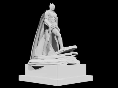 Batman 3d Print statue 3D model