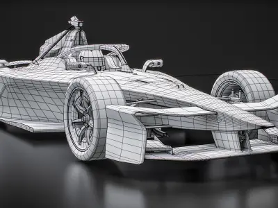  Cupra Kiro Formula E Team 2025 Gen3 Race Car 