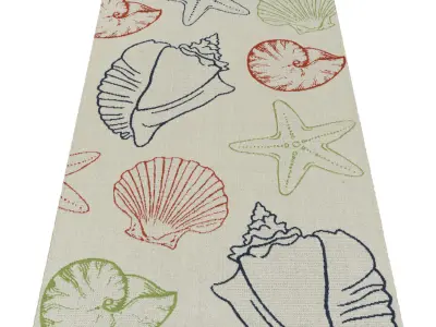 Rug Set 1728 3D model