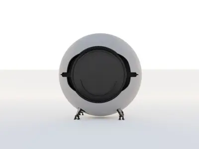 Dune No-Ship Spacecraft 3D model