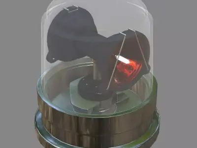 Warning Light 3D model