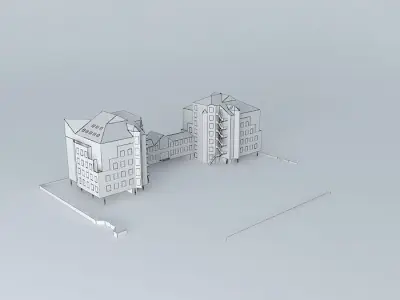 Riga 15 Ieriku street Free 3D model