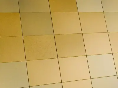 Powered Metal Golden Design PBR Seamless Texture