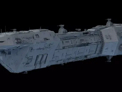 star wars lancer 3D model