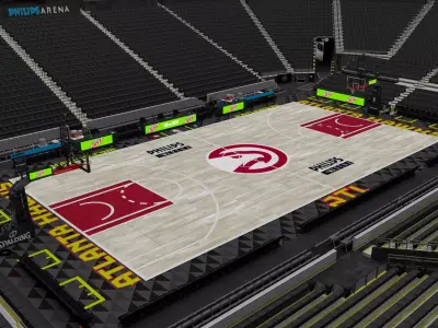 Philips Arena - Georgia 3D model