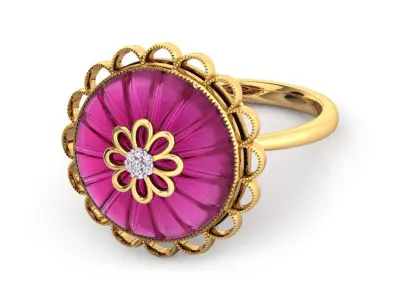 Rambagh Dome Ring 3D print model