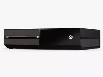 Microsoft Xbox One Game Console Low-poly 3D model