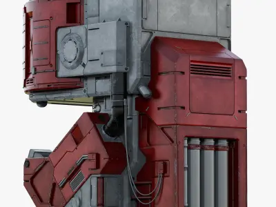 Sci-Fi Element 8 3D model