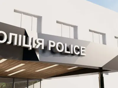 canopy porch  Entrance 3D model