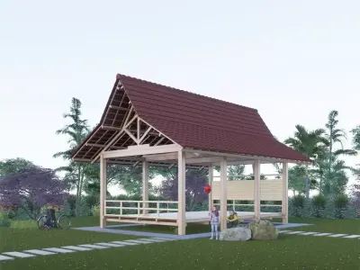 TRADITIONAL HUT 3D model