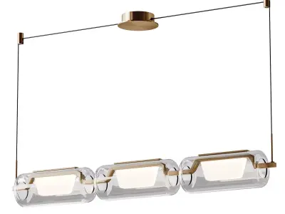 Hilo Linear Pendant 3D model