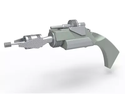 Klingon Disruptor from Star Trek The Original series 3D model