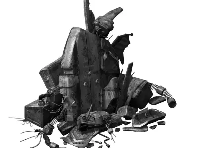 Body wreck 22 3D model