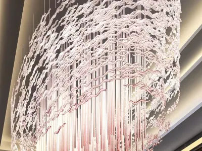 Chandelier 08 3D model