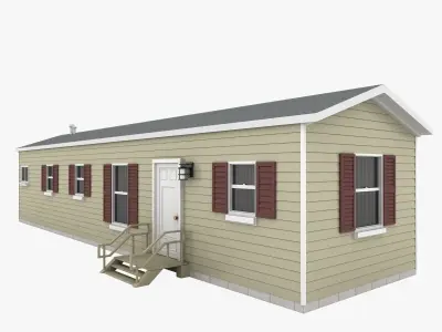 Trailer mobile home 3D model