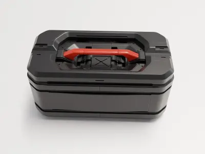 Sci-Fi Storage Crate  3D model