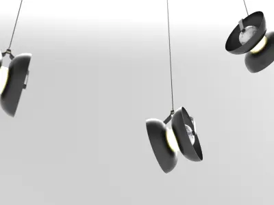 Black Hole COLLECTION  PENDANT LAMP NO01 3D model