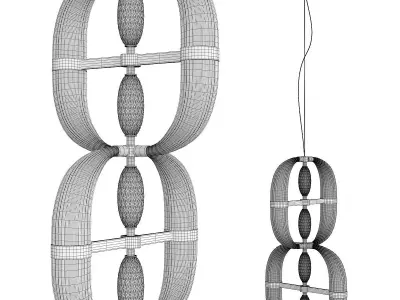 Patrizia Garganti Coupe De Foudre Roberto Lazzeroni design Low-poly 3D model