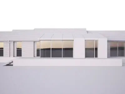 British House Mole End Free 3D model