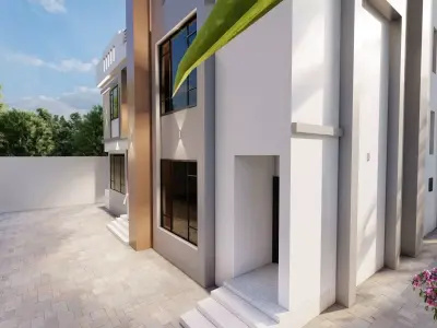 HOUSE exterior design 3D model purchase