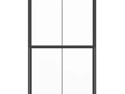 Metal Window 05 3D model