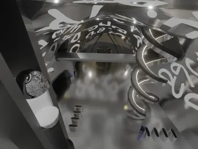 Dubai museum 2020 expo 3D model