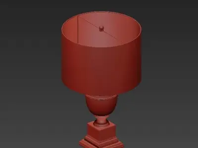 Mary table lamp 3D model
