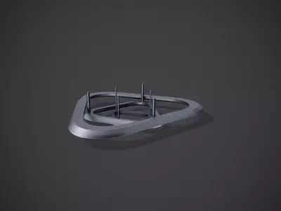 BS Light 05 Low-poly 3D model