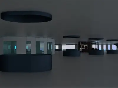 Office Building 1 3D model