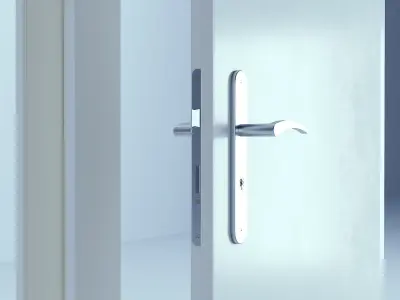 White Door 3 3D model