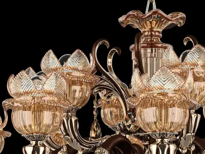 MD 89360-12-6 Osgona Chandelier 3D model