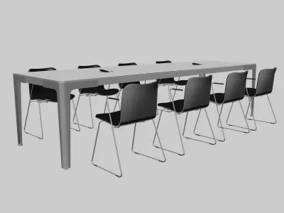 CONFERENCE TABLE PP 02 3D model